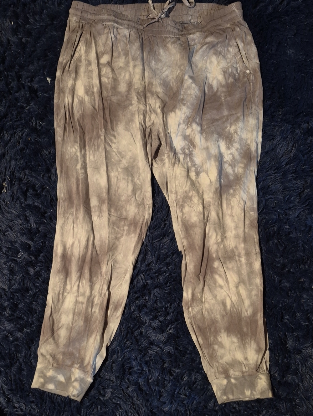 torrid Taupe Tie-Dye Jogger Pants